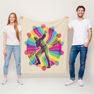 The Suicide Squad Polka-Dot Man Psychedelic Fleece Blanket