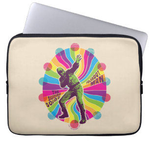 The Suicide Squad Polka-Dot Man Psychedelic Laptop Sleeve