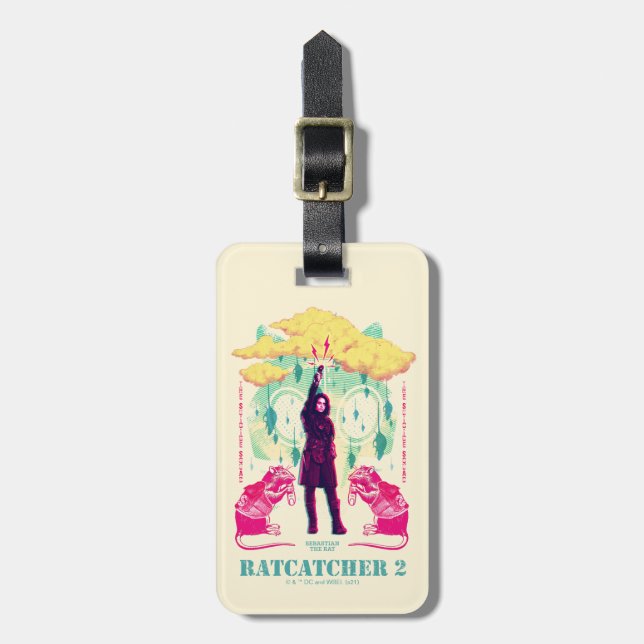 The Suicide Squad | Ratcatcher 2 Illustration Luggage Tag (Front Vertical)