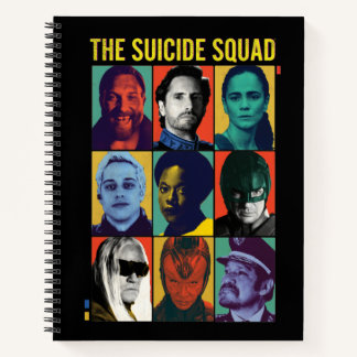 The Suicide Squad | Retro Grid With Amanda Waller Notebook