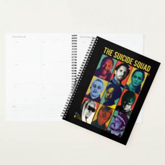 The Suicide Squad | Retro Grid With Amanda Waller Planner