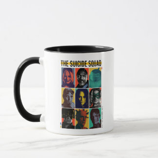 The Suicide Squad | Retro Grid With Harley Quinn Mug