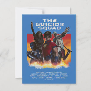 The Suicide Squad   Retro-Style Movie Poster Card