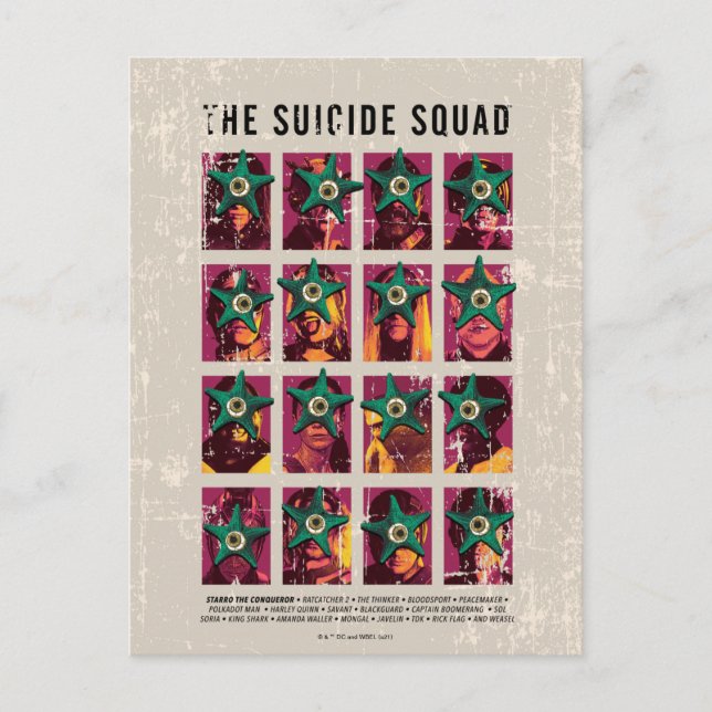 The Suicide Squad | Starro Squad Edition Postcard (Front)