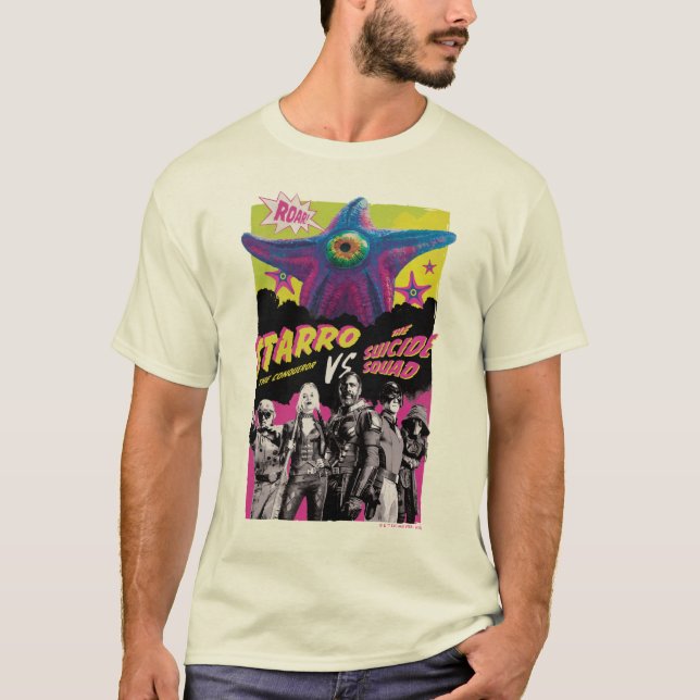 The Suicide Squad | Starro Vs The Suicide Squad T-Shirt (Front)