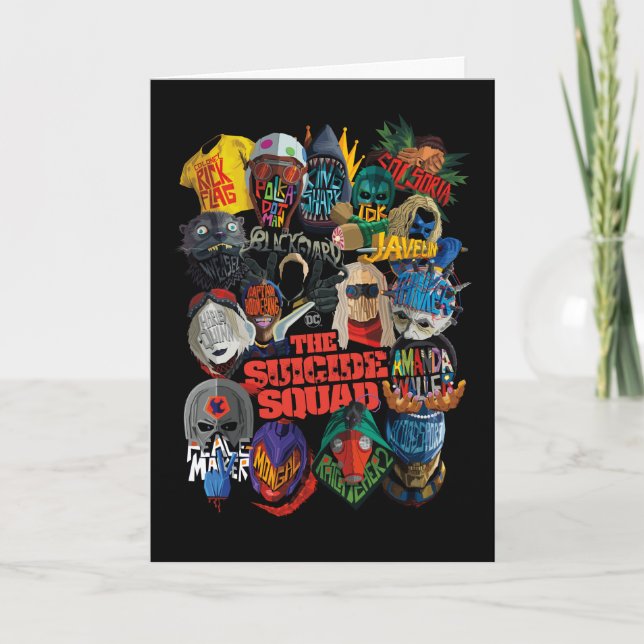 The Suicide Squad | Stylised Avatars Card (Front)