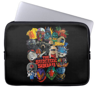 The Suicide Squad   Stylised Avatars Laptop Sleeve
