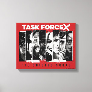 The Suicide Squad Task Force X Canvas Print