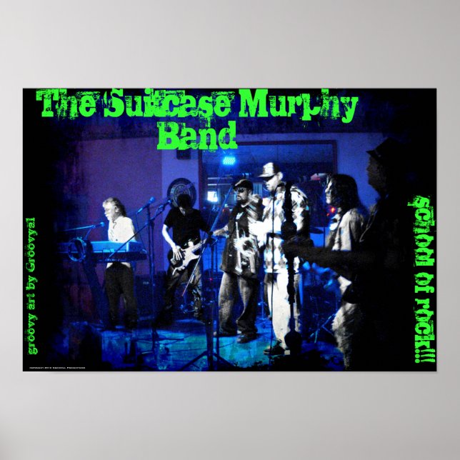 The Suitcase Murphy Band Poster (Front)