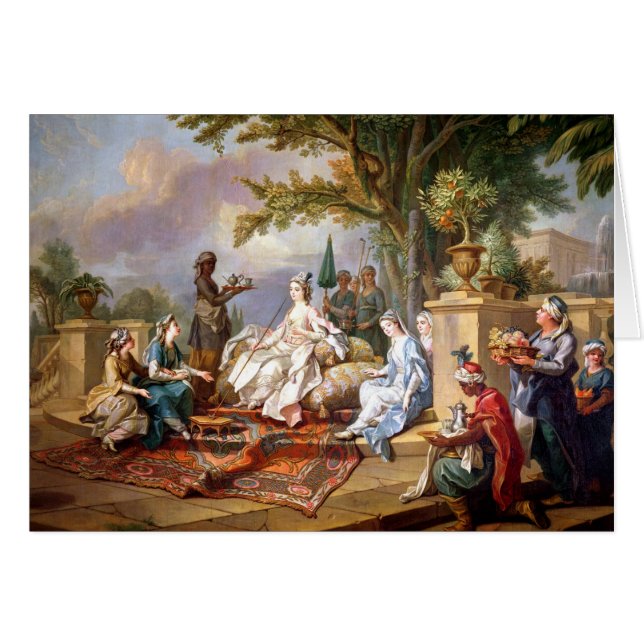 The Sultana Served by her Eunuchs (Front Horizontal)