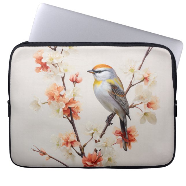 The Summer Bird Laptop Sleeve (Front)