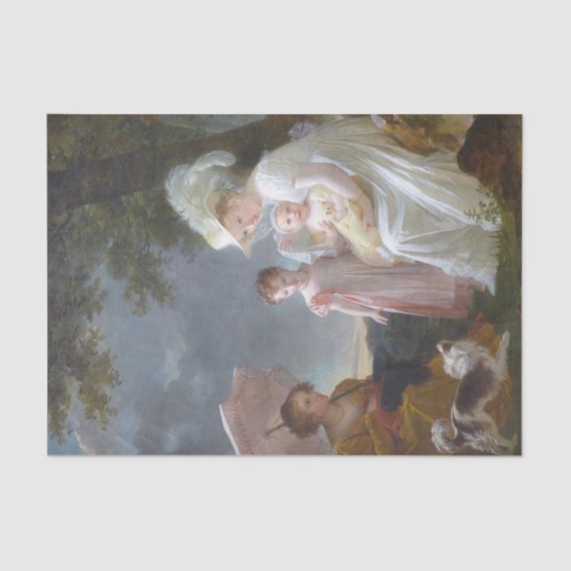 The Summer by Marguerite Gerard Tissue Paper (Front)