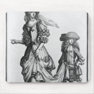 The Summer city dress, 1678 Mouse Pad