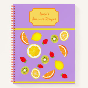 The Summer cooking book - colourful summer fruits