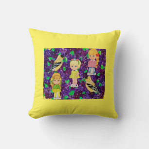 The Summer Crowd Pillow