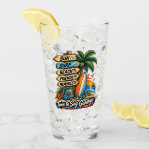 The Summer Goodbye Glass