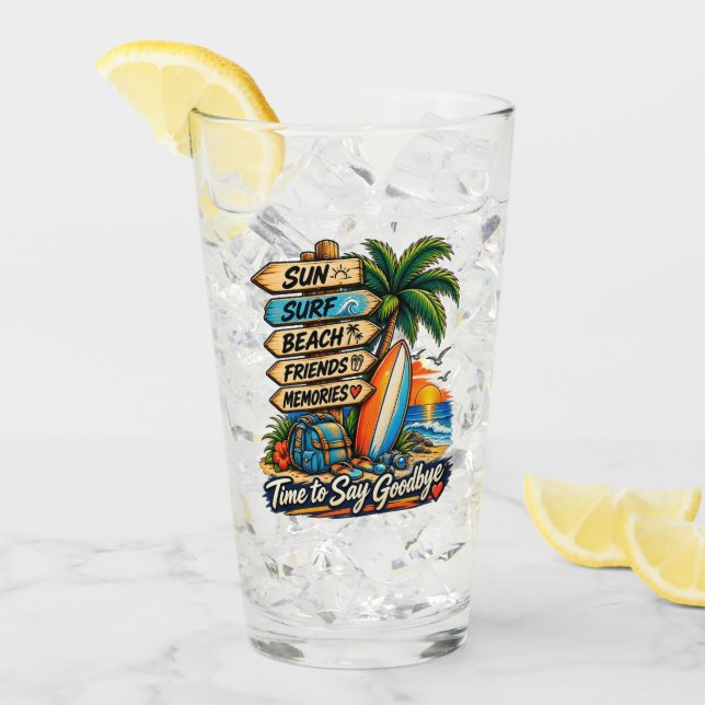 The Summer Goodbye Glass (Front Ice)