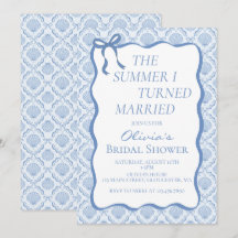The Summer I Turned Married coastal Bridal Shower