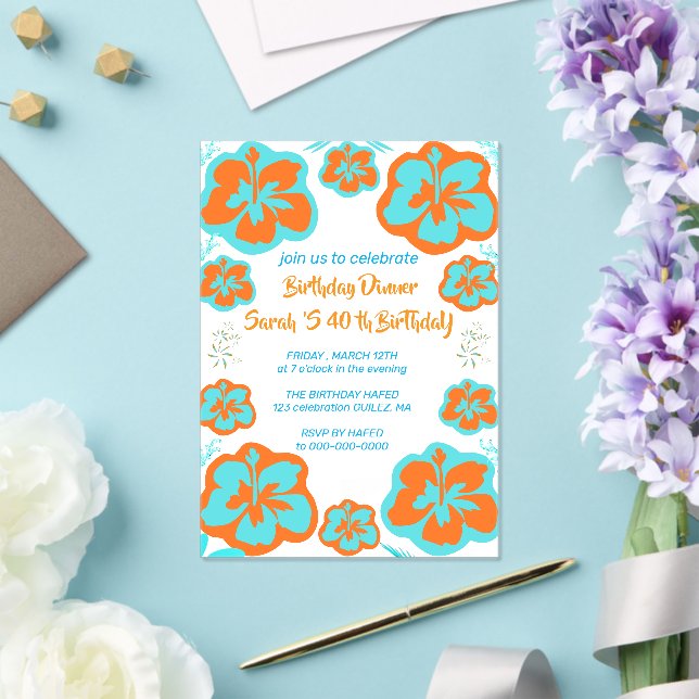 The Summer I Turned Pretty Birthday Invitation (Insitu (Wedding))
