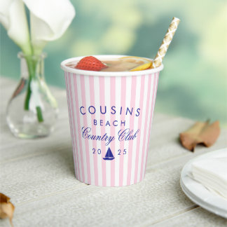 The Summer I Turned Pretty Cousins Beach Paper Cups
