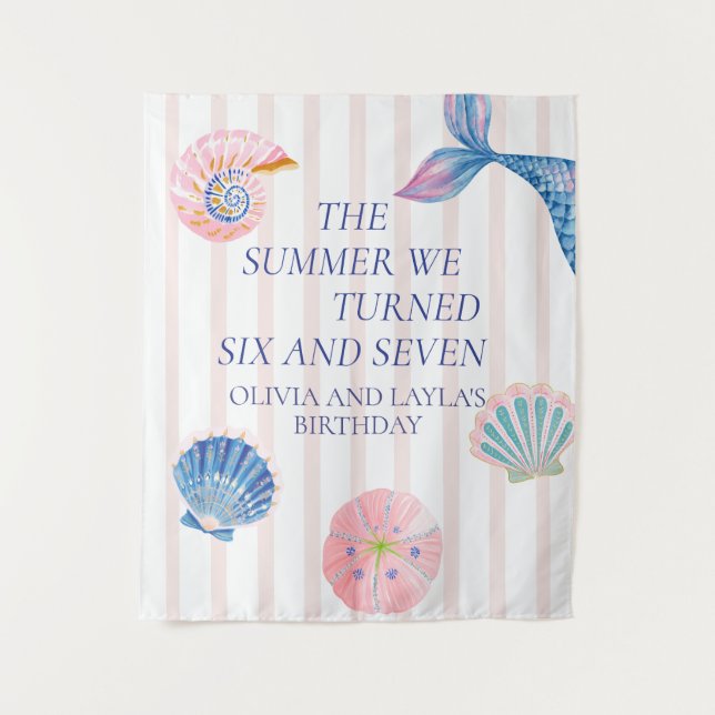 The Summer I Turned six and seven Tapestry (Front)