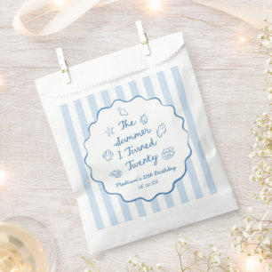 The Summer I Turned Twenty 20th Birthday Party Favour Bag