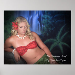 "The Summer Surf" Poster