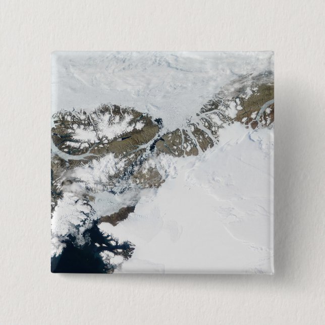 The summer thaw 15 cm square badge (Front)