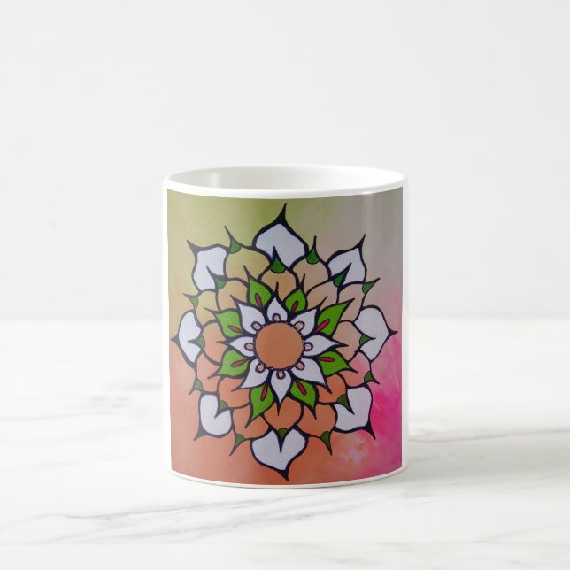 The Summer time Mandala Mug (Center)