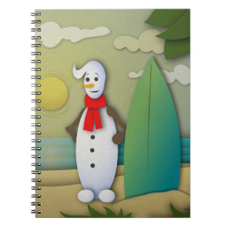 The Summertime Snowman Notebook