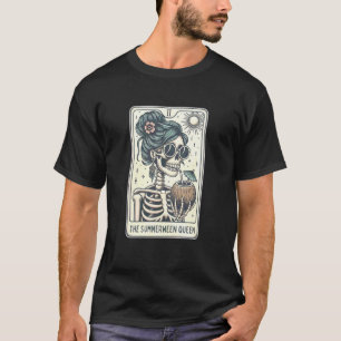 The Summerween Queen Tarot Card, Witchy Halloween T-Shirt