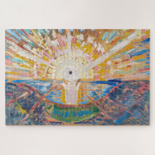 The Sun 1912 Edvard Munch Jigsaw Puzzle