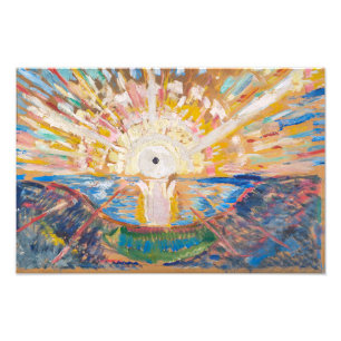 The Sun 1912 Edvard Munch Photo Print