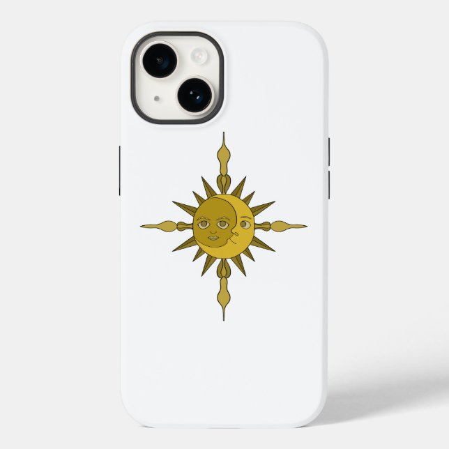 The Sun and Moon Case-Mate iPhone Case (Back)