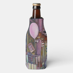 The Sun and Moon Pink Balloon Bottle Cooler