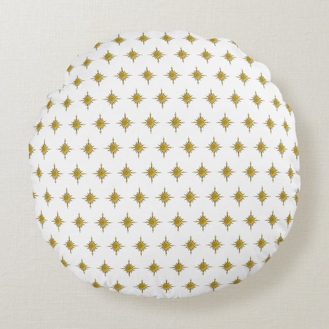The Sun and Moon Round Cushion (Front)