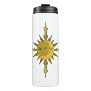 The Sun and Moon Thermal Tumbler