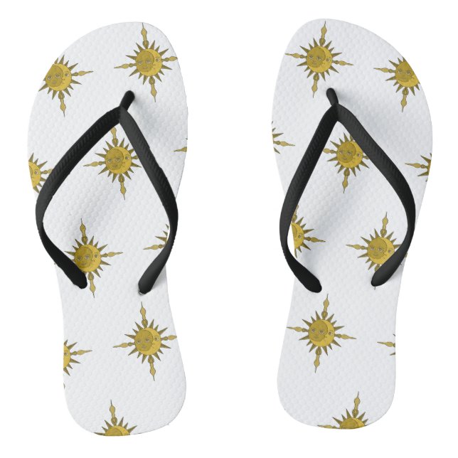 The Sun and Moon Thongs (Footbed)