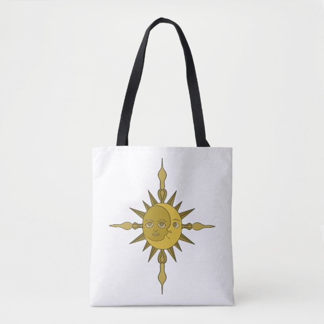 The Sun and Moon Tote Bag (Front)