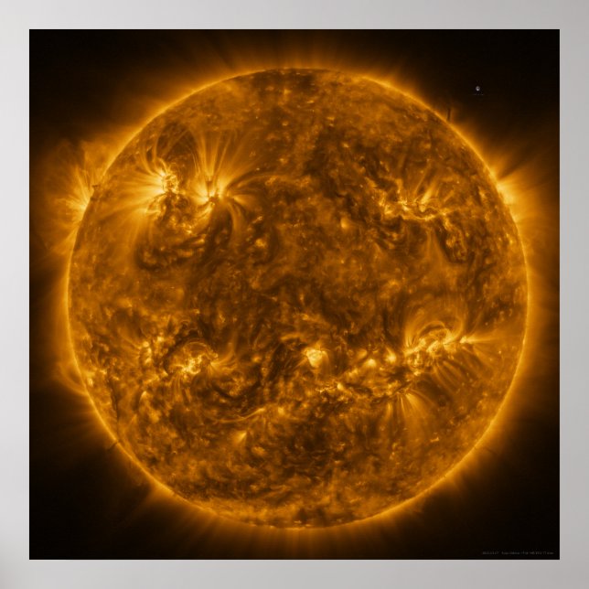 The Sun as seen by Solar Orbiter  Poster (Front)