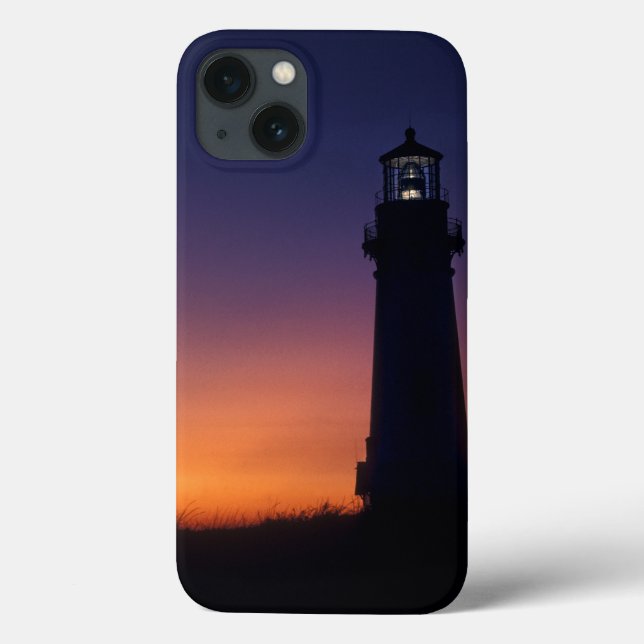 The sun ball drops down on the colourful horizon Case-Mate iPhone case (Back)