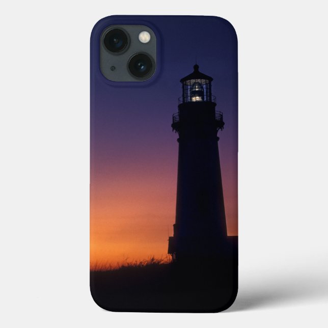 The sun ball drops down on the colourful horizon Case-Mate iPhone case (Back)