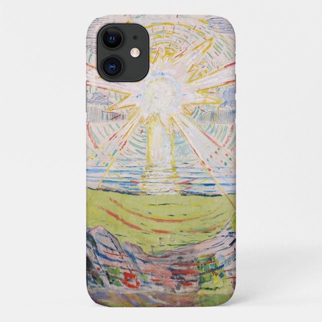 The Sun by Edvard Munch Case-Mate iPhone Case (Back)