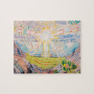 The Sun by Edvard Munch Jigsaw Puzzle