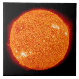 The Sun Ceramic Tile
