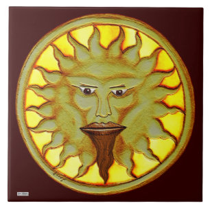 The Sun God (Ra) Tile
