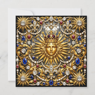 The Sun King Versailles French ornate Save The Date