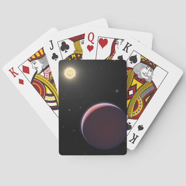 The Sun-Like Star Kepler 51 & Three Giant Planets. Playing Cards (Back)