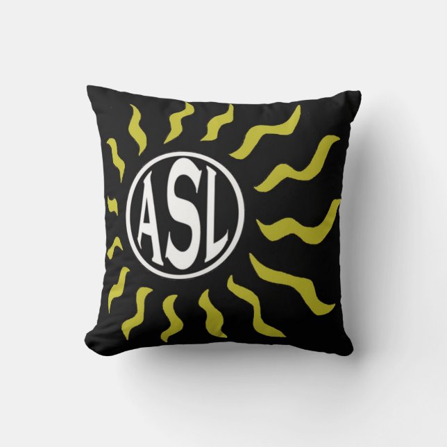 The Sun of ASL Cushion (Front)