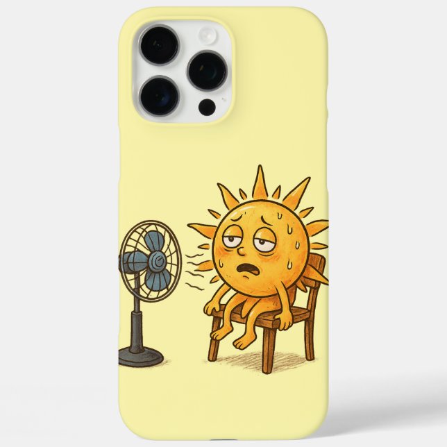 The Sun on a Hot Break Case-Mate iPhone Case (Back)
